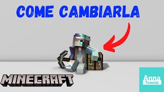 Come cambiare skin su Minecraft Java edition [upl. by Stephenie]