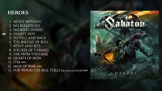 SABATON  Heroes Full Album [upl. by Novahs]