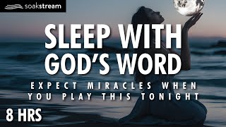 SOAK IN GODS PROMISES BY THE OCEAN  SLEEP WITH GODS WORD  100 Bible Verses For Sleep [upl. by Tai]