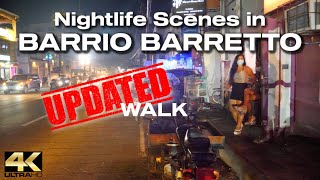 NIGHTLIFE in BARRIO BARRETTO Subic Bay Philippines Now  Walking Tour 4K [upl. by Gordan245]