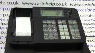 How To Make The Casio SEG1 SES700 PCRT273 SMT274 Print Receipts [upl. by Leah293]