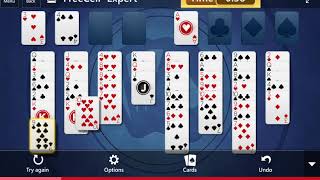 Microsoft Solitaire Collection FreeCell  Expert  August 1 2019 [upl. by Coco]