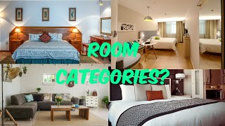 Types of Rooms in 5 STAR HOTELS  Room Categories Front office basics [upl. by Rape]