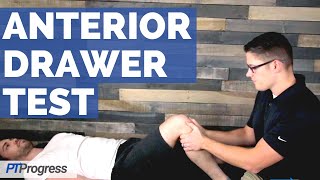 Anterior Drawer Test Knee ACL Tears [upl. by Auqenes828]