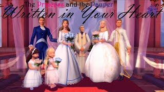 Written in Your Heart  The Princess and the Pauper  Lyrics [upl. by Grani]