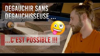 Dégauchir sans dégauchisseuse cest possible  🤪 Astuces ✅️ [upl. by Leckie]