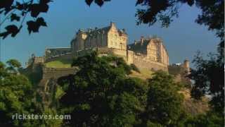 Edinburgh Scotland Iconic Castle  Rick Steves’ Europe Travel Guide  Travel Bite [upl. by Ruhtra674]