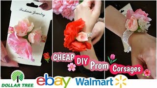 Easy amp Cheap DIY Corsages 3 Different ways [upl. by Maryl]