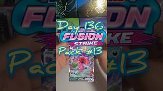 Opening A Pokemon Booster Pack Once A Day For A Year Day 136 Fusion Strikepackaday pokemon [upl. by Queri227]