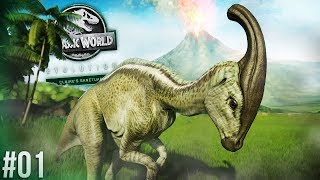 SANCTUARY ISLAND CLAIRES SANCTUARY 04  Jurassic World Evolution [upl. by Faunia]