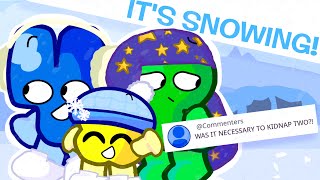 BFDIThe Four Show  The Hilariously Late XMas Episode BFDI Animation [upl. by Yauq30]