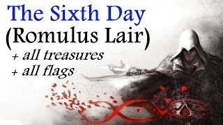 quotAssassins Creed Brotherhoodquot walkthrough 100 sync Romulus Lair The Sixth Day [upl. by Rhea176]