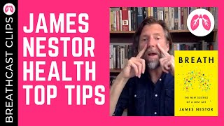 James Nestor reveals his top breathing tips for health  TAKE A DEEP BREATH  BREATHCAST [upl. by Yance69]