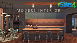 Aesthetic Modern House noCC the Sims 4  Stop Motion [upl. by Deborath]