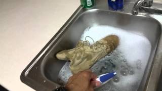 HOW TO CLEAN MILITARY BOOTS [upl. by Ximenez]