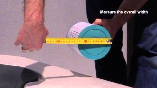 How to measure spa filters [upl. by Seymour721]