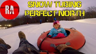 Awesome Snow Tubing at Perfect North Slopes 2021 [upl. by Siegfried]