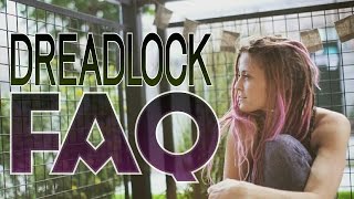 10 Most Asked Questions About Dreadlocks [upl. by Annauj625]