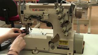 How To Use A Commercial Coverstitch Machine To Sew Hems [upl. by Enirahtak]