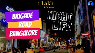 Brigade Road Bangalore  M G Road  Nightlife in Bengaluru  Shopping Pubs amp Restaurants TripDude [upl. by Emilio523]