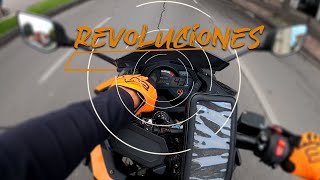 Revoluciones l Cuanto debo acelerar la moto sin EXPLOTARLA l elosonaranja [upl. by Nelloc104]