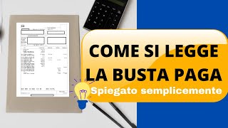 Leggere la busta paga con semplicità [upl. by Harobed751]