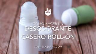 Desodorante Casero Rollon [upl. by Jolee954]