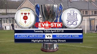 Glossop North End v Newcastle Town 160419 [upl. by Urbai275]