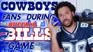 Cowboys Fans During the Bills Game [upl. by Ballinger17]