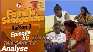 FAMILLE SENEGALAISE  Saison 03  Épisode 56  VOSTER Analyses [upl. by Jadda]