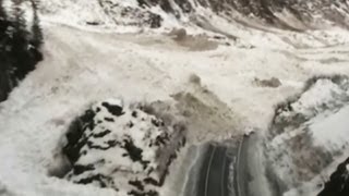 Colorado sees biggest avalanches in decades [upl. by Leziar]