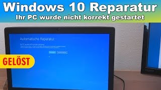 Windows 10 Reparatur und wie vermeidet man Startprobleme [upl. by Orutra]