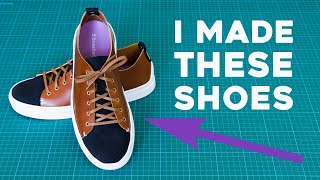 Easy Shoe Making How to Make Leather Shoes With SneakerKit [upl. by Hairom]