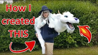 How I Built a Large Dragon Puppet and you can too [upl. by Evonne]