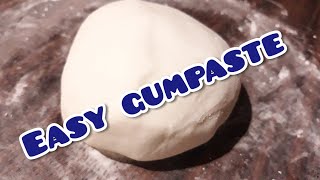 How to make easy gumpaste [upl. by Tybie629]