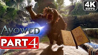 AVOWED Gameplay Walkthrough Part 4 4K 60FPS PC ULTRA  No Commentary FULL GAME [upl. by Herrod]