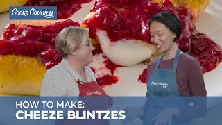 How to Make Classic Cheese Blintzes [upl. by Nahtahoj871]