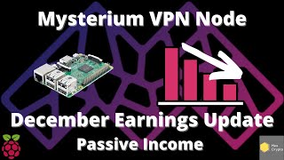 Mysterium Node Earnings Update  December 2021 [upl. by Ferde]