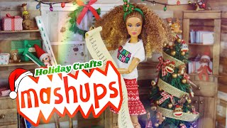 Mash Ups  Winter Holiday Crafts Doll Pajamas  DIY Coat  Santas Workshop amp more [upl. by Ostap646]