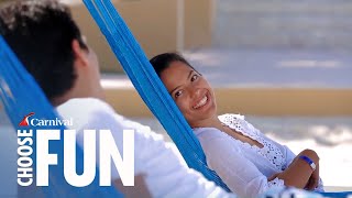 All Inclusive Beach Resort Getaway in Yucatan Progreso Mexico  Carnival Cruise Line [upl. by Novyart]