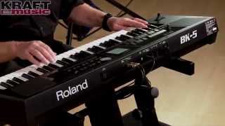 Kraft Music  Roland BK5 Backing Keyboard Performance with Scott Berry [upl. by Cheung]