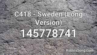 C418  Sweden Long Version Roblox ID  Roblox Music Code [upl. by Eelinej985]