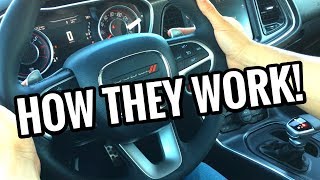 PADDLE SHIFTERS How They Work Explained [upl. by Anaerda]