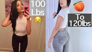 My Weight Gain Journey  How I Got Thick Before amp After [upl. by Bridget]