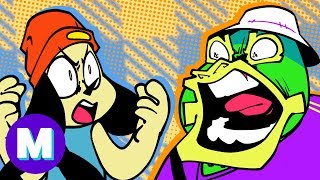 PaRappa the Rapper vs the 90s ROAD RAGE [upl. by Tullius56]