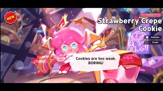 Cookie Run Kingdom Strawberry Crepe Cookie’s Gacha Theme OST [upl. by Nerine]