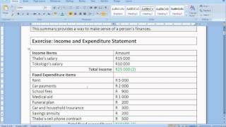 Finance income and expenditure statement [upl. by Daegal380]