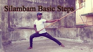 Silambam basic steps [upl. by Yenttihw]