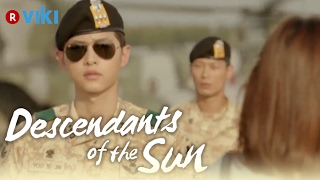 Descendants of the Sun  EP3  Song Hye Kyo Draws Song Joong Kis Blood Eng Sub [upl. by Otrebire]