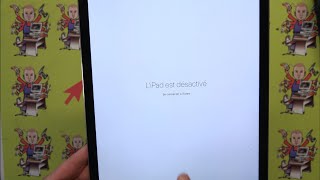 Comment résoudre le message derreur quotLiPad désactivéquot sur tablette Apple [upl. by Georgette557]